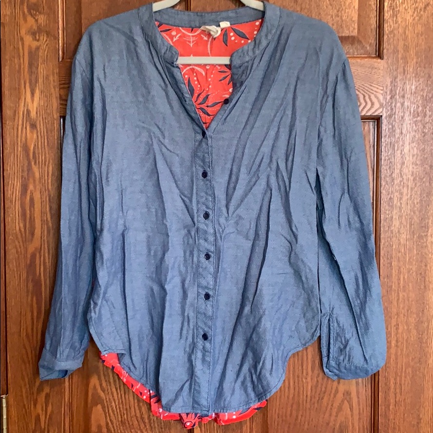 Two Sided Button Up